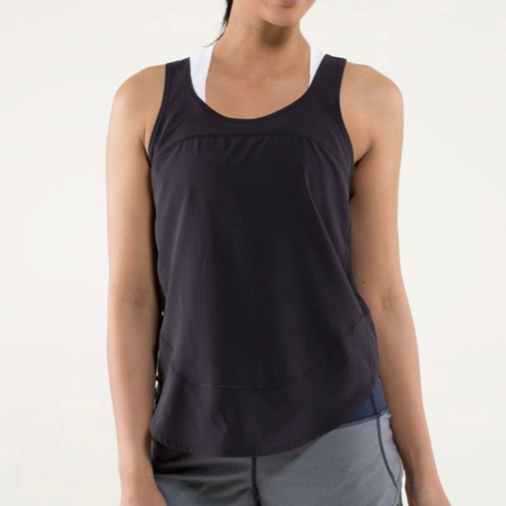 Lululemon Run: Featherweight Singlet - Black